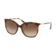 Ralph RA5248 Sunglasses 500313-56 - Dark Havana Frame, Gradient Brown Lenses