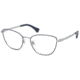 Ralph RA6046 Prescription Eyeglasses 9392-53 - Silver/Blue