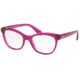 Ralph RA7105 Prescription Eyeglasses 5748-52 - Transparent Burgundy