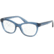 Ralph RA7105 Prescription Eyeglasses 5749-52 - Transparent Blue