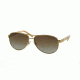 Ralph Prescription Sunglasses RA4004 RA4004-101-T5-59 - Lens Diameter 59 mm, Frame Color Gold / Cream