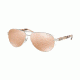 Ralph Prescription Sunglasses RA4004 RA4004-9001R1-59 - Lens Diameter 59 mm, Frame Color Silver