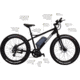 Rambo Bikes 750W Matte Black Fat Bike, Black, 26in R750