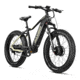 Rambo Bikes KRUSADER 2.0 500W X2 Full Frame Electric Bike, Matte Black/FDE, 19 in, R500X2K-FF-BFD