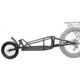 Rambo Bikes Single Wheel Trailer, Black, R182