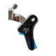 Ramm Tactical Leverage Trigger Kit for PSA Dagger Compact, Full Size Straight, Black w/blue safety, RT-DAG-ST-BU