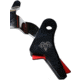 Ramm Tactical Leverage Shadow Systems Pistol Trigger Kit, Curved, 2.5-3.5lb, Black w/Red Safety, RT-SS-CR-CV-RD