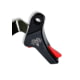 Ramm Tactical Leverage Trigger Kit for PSA Dagger Compact, Full Size Curved, Black w/red safety, RT-DAG-CV-RD