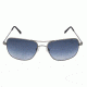 Randolph Archer Dark Ruthenium Polished Frame, Blue Gradient Nylon Lens, Dark Ruthenium Polished Frame, 59MM ARTF402-NY