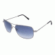 Randolph Archer Dark Ruthenium Polished Frame, Blue Gradient Nylon Lens, Dark Ruthenium Polished Frame, 59MM ARTF402-NY