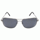 Randolph Archer Dark Ruthenium Polished Frame, Gray Polarized PC Lens, Dark Ruthenium Polished Frame, 59MM ARTF434-PC