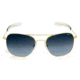 Randolph Aviator 23K Gold Frame, Blue Gradient Nylon Lens, 23K Gold Frame, 58MM AF81602-NY