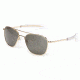 Randolph Aviator 23K Gold Frame, Gray PC Lens, 23K Gold Frame, 55MM AF51641