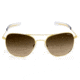 Randolph Aviator 23K Gold Frame, Tan Gradient Nylon Lens, 23K Gold Frame, 58MM AF81604-NY