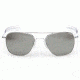 Randolph Aviator Bright Chrome Frame, Gray Flash Mirror Glass Lens, Bright Chrome Frame, 58MM AF83663