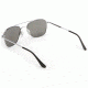 Randolph Aviator Bright Chrome Frame, Gray Glass Lens, Bright Chrome Frame, 55MM AF53411