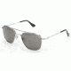 Randolph Aviator Bright Chrome Frame, Gray Glass Lens, Bright Chrome Frame, 55MM AF53411