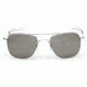 Randolph Aviator Bright Chrome Frame, Gray PC Lens, Bright Chrome Frame, 55MM AF53641