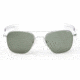Randolph Aviator Matte Chrome Frame, Agx Glass Lens, Matte Chrome Frame, 52MM AF24614
