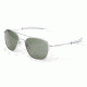 Randolph Aviator Matte Chrome Frame, Agx Glass Lens, Matte Chrome Frame, 52MM AF24614