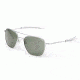 Randolph Aviator Matte Chrome Frame, Agx Glass Lens, Matte Chrome Frame, 55MM AF54614