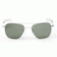 Randolph Aviator Matte Chrome Frame, Agx Glass Lens, Matte Chrome Frame, 58MM AF84614