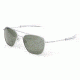 Randolph Aviator Matte Chrome Frame, Agx Glass Lens, Matte Chrome Frame, 58MM AF84614