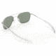 Randolph Aviator Matte Chrome Frame, Agx PC Lens, Matte Chrome Frame, 58MM AF84614-PC