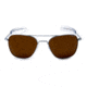 Randolph Aviator Matte Chrome Frame, Bronze PC Lens, Matte Chrome Frame, 58MM AF84670-PC