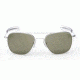 Randolph Aviator Matte Chrome Frame, Gray Glass Lens, Matte Chrome Frame, 55MM AF54611