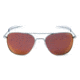 Randolph Aviator Matte Chrome Frame, Orange Flash PC Lens, Matte Chrome Frame, 55MM AF54669-PC