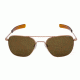 Randolph Aviator Progressive Prescription Sunglasses, Rose Gold Satin Frame, Polarized, AF5Z632PR