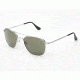 Randolph Aviator Progressive Prescription Sunglasses, Matte Chrome Frame, Polarized, AF54434PR