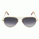 Randolph Concorde 23K Gold Frame, Gray Gradient Nylon Lens, 23K Gold Frame, 57MM CR71403-NY