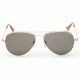 Randolph Concorde 23K Gold Frame, Gray Polarized PC Lens, 23K Gold Frame, 52MM CR21434-PC