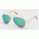 Randolph Concorde 23K Gold Frame, Green Flash PC Lens, 23K Gold Frame, 57MM CR71467-PC