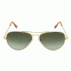 Randolph Concorde 23K Gold Frame, Green Gradient Nylon Lens, 23K Gold Frame, 57MM CR71401-NY