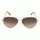 Randolph Concorde 23K Gold Frame, Tan Gradient Nylon Lens, 23K Gold Frame, 57MM CR71404-NY