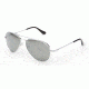 Randolph Concorde Bright Chrome Frame, Gray Flash Mirror Glass Lens, Bright Chrome Frame, 61MM CR13463
