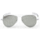 Randolph Concorde Bright Chrome Frame, Gray Flash Mirror Glass Lens, Bright Chrome Frame, 57MM CR73663