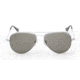Randolph Concorde Bright Chrome Frame, Gray Glass Lens, Bright Chrome Frame, 57MM CR73411
