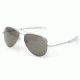 Randolph Concorde Bright Chrome Frame, Gray Polarized Glass Lens, Bright Chrome Frame, 61MM CR13634
