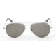 Randolph Concorde Bright Chrome Frame, Gray Polarized Glass Lens, Bright Chrome Frame, 57MM CR73434