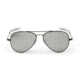 Randolph Concorde Matte Black Frame, Gray Flash Mirror Glass Lens, Matte Black Frame, 57MM CR72663