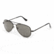 Randolph Concorde Matte Black Frame, Gray Polarized Glass Lens, Matte Black Frame, 61MM CR12434