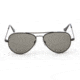 Randolph Concorde Matte Black Frame, Gray Polarized Glass Lens, Matte Black Frame, 57MM CR72434