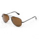 Randolph Concorde Matte Black Frame, Tan Polarized Glass Lens, Matte Black Frame, 57MM CR72432