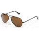 Randolph Concorde Matte Black Frame, Tan Polarized PC Lens, Matte Black Frame, 57MM CR72432-PC