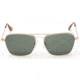 Randolph Intruder 23K Gold Frame, Agx Polarized PC Lens, 23K Gold Frame, 58MM IR81433-PC