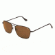 Randolph Intruder Matte Black Frame, Tan Polarized PC Lens, Matte Black Frame, 58MM IR82432-PC